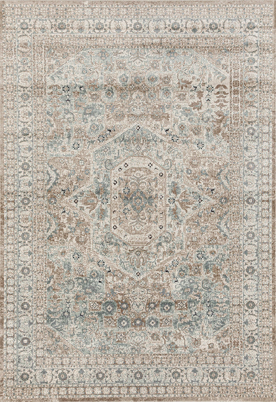 Rug Culture Providence Esquire Central Traditional Beige Rug