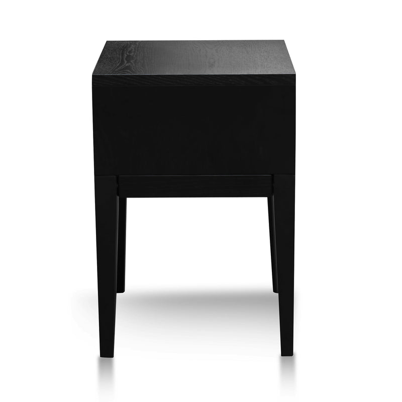 CST2843-CN - Bedside Table - Black Oak