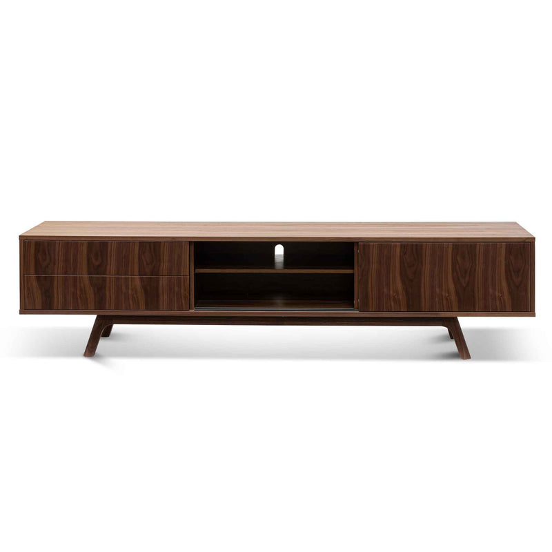 CTV6484-BB 2.1m TV Entertainment Unit - Walnut