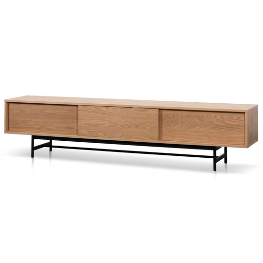 CTV6633-KD 2.1m Wooden aEntertainment TV Unit - Natural