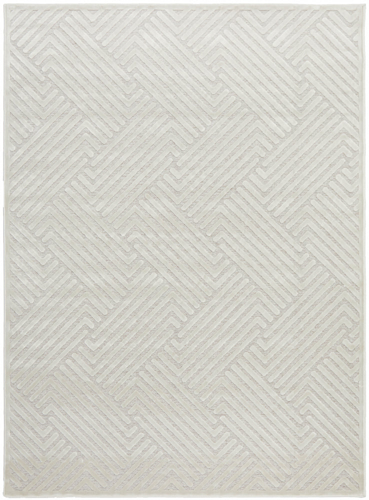 York Cindy Natural White Rug