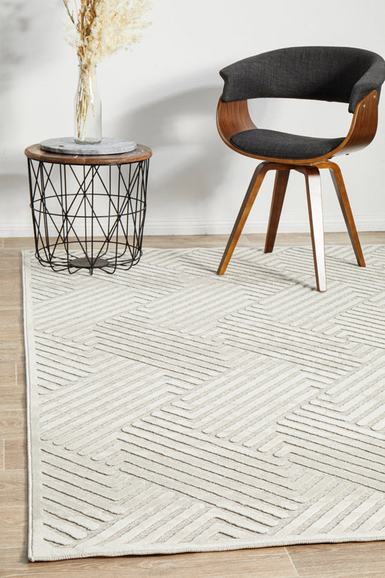 Rug Culture York Cindy Natural White Rug