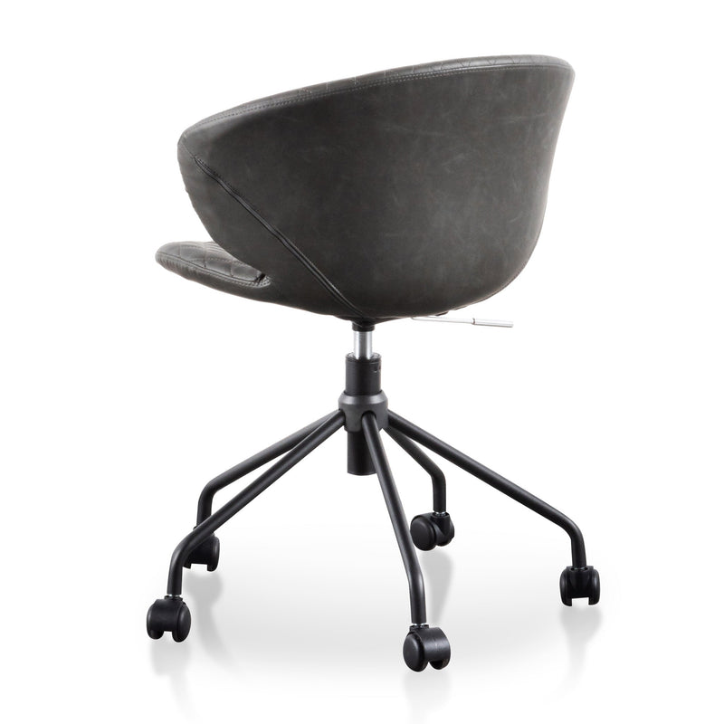 COC6192-LF Office Chair - Charcoal with Black Base