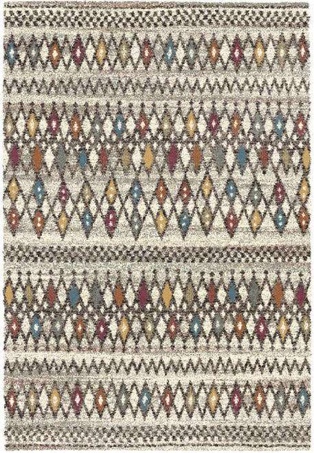 Argentina rug - Inca (Coloured pattern) Machine Made Heatset Polypropylene Rug by Bayliss