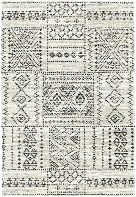 Argentina rug - Pelago (Grey pattern) Machine Made Heatset Polypropylene Rug by Bayliss