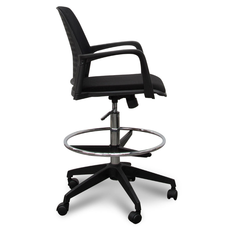 COC610-LF Drafting Office Chair - Black