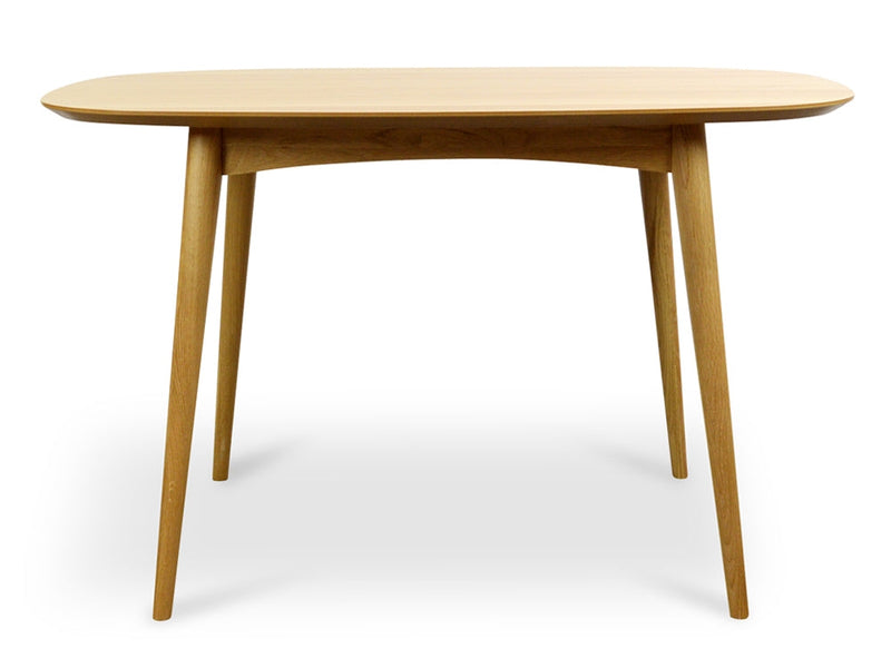CDT782-VN Scandinavian 1.3m Fixed Dining Table - Natural