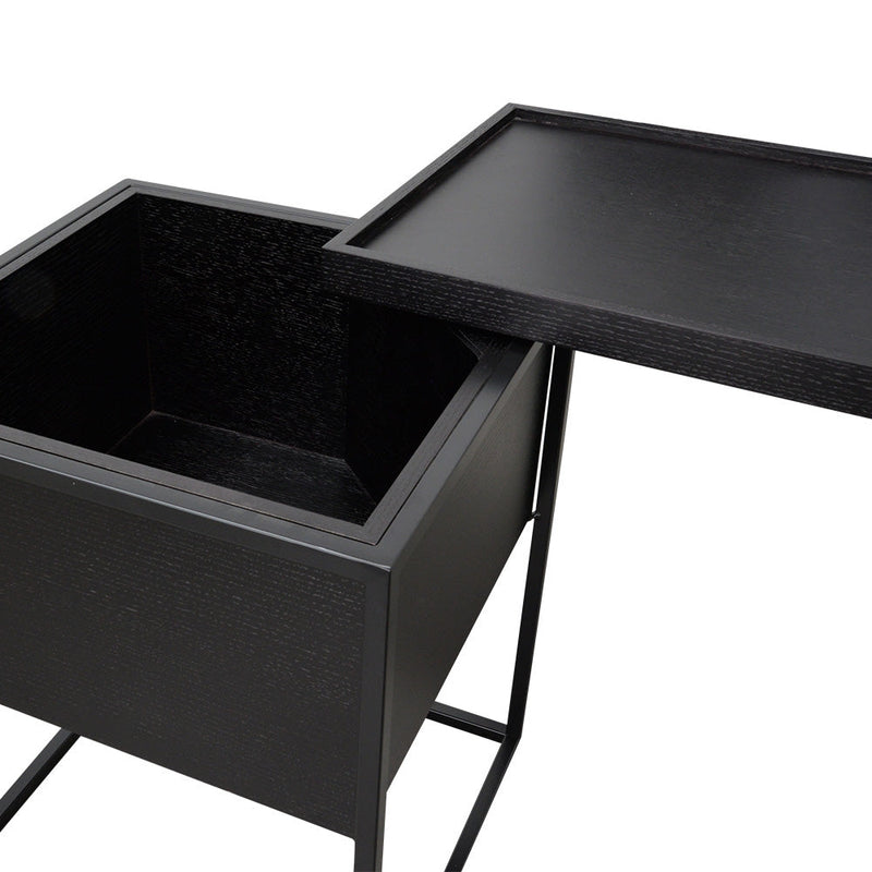 CST315-IG Side Table - Black