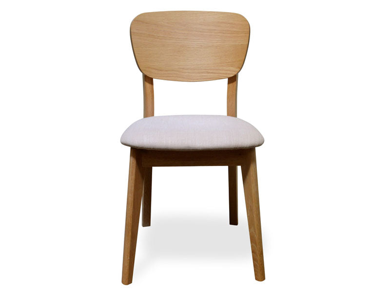 CDC785STO-VN Veneer Dining Chair - Fabric Seat