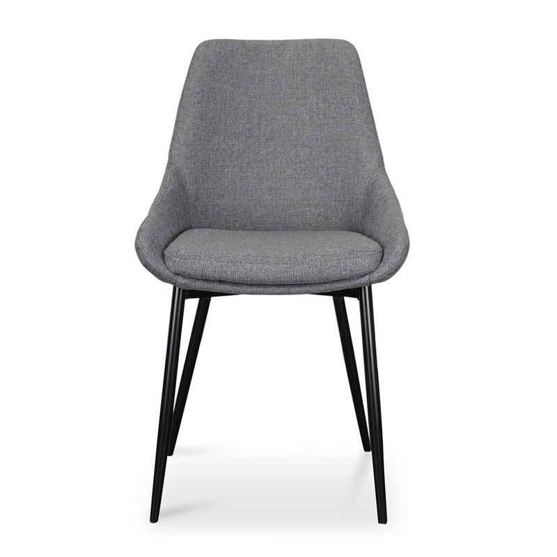 CDC2081-SE Dining  Chair - Dark Grey (Set of 2)