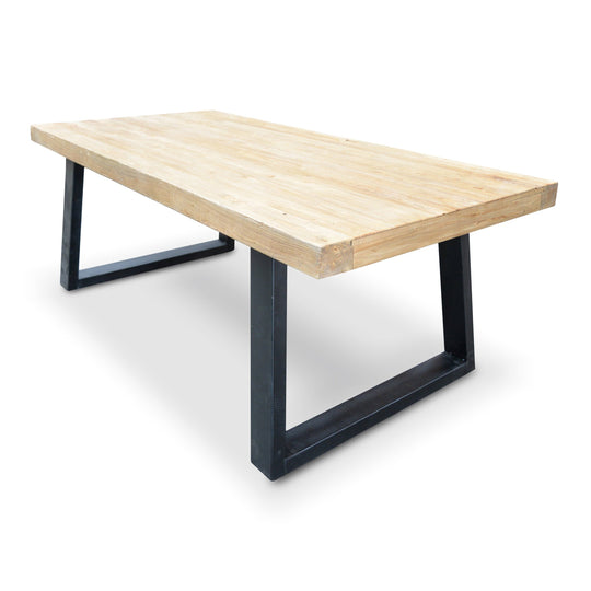 CDT050 1.98m Reclaimed Elm Wood Dining Table