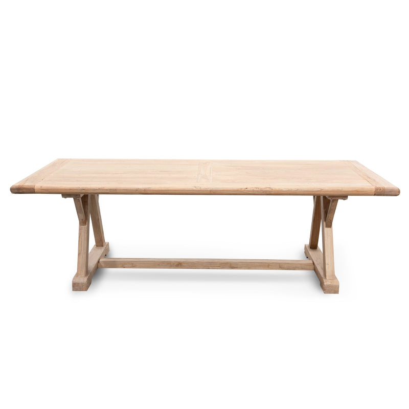 CDT2576 Reclaimed Elm Wood 2.4m Dining Table