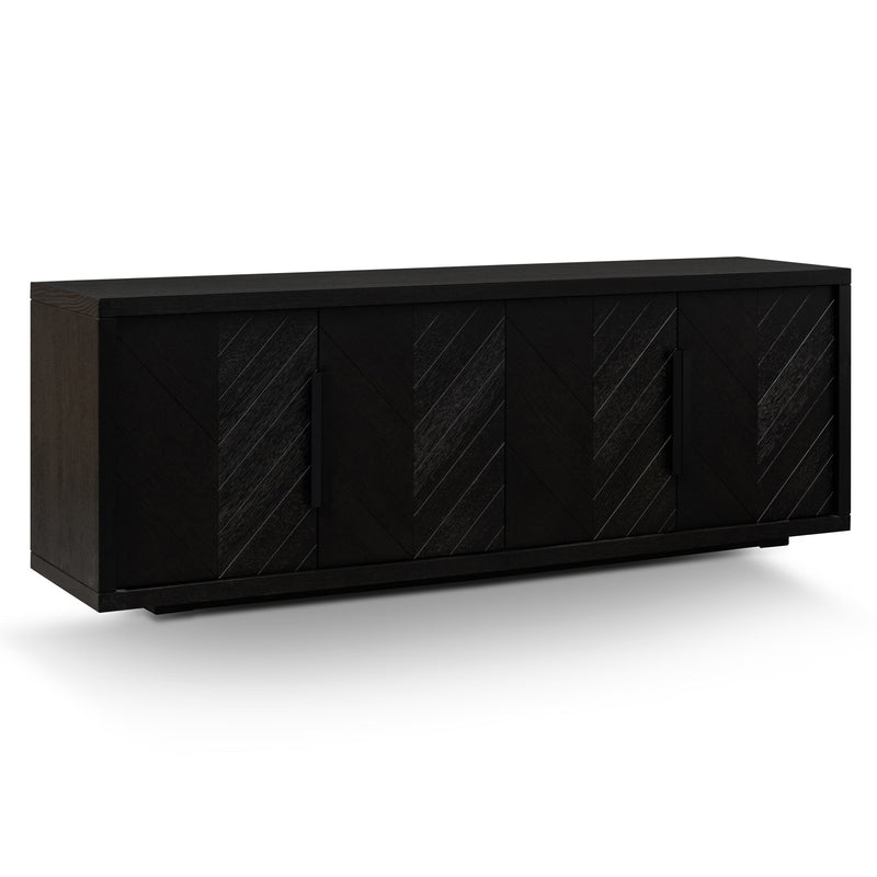 CDT2908-VA 2m Buffet Unit - Textured Espresso Black