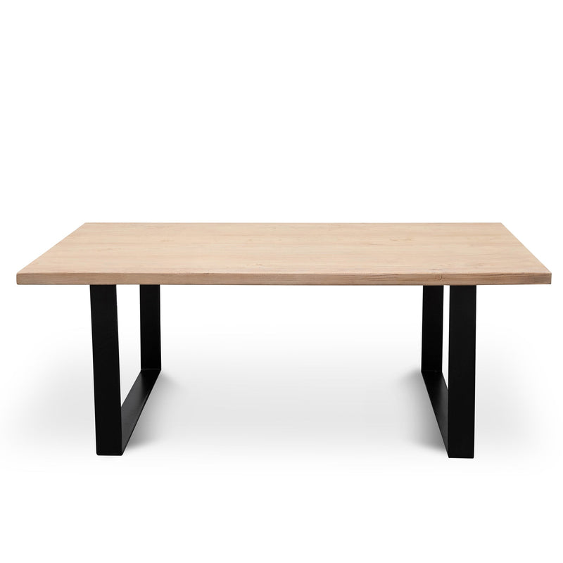 CDT540 Dining Table 1.98m - Rustic Natural