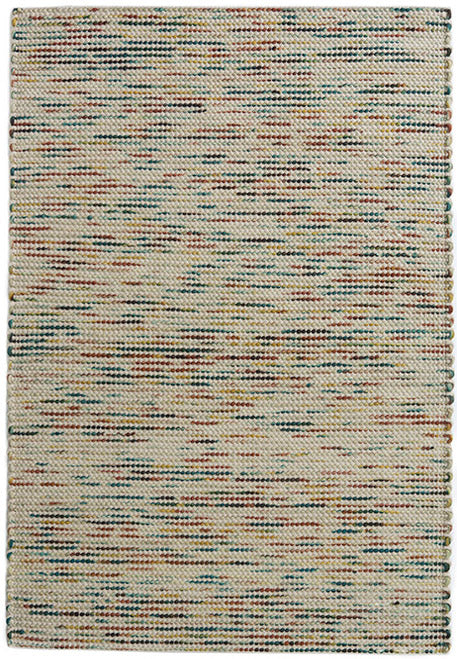 Grampian rug - Autumn Leaves (Cream/Multicoloured) Hand-Woven Wool Rug by Bayliss