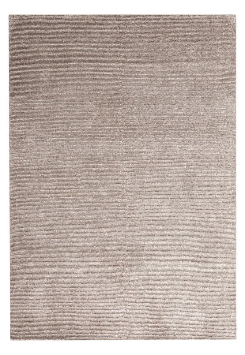 Jewel rug - Castle Grey (Beige) Hand-Knotted Wool & Tencel Rug by Bayliss