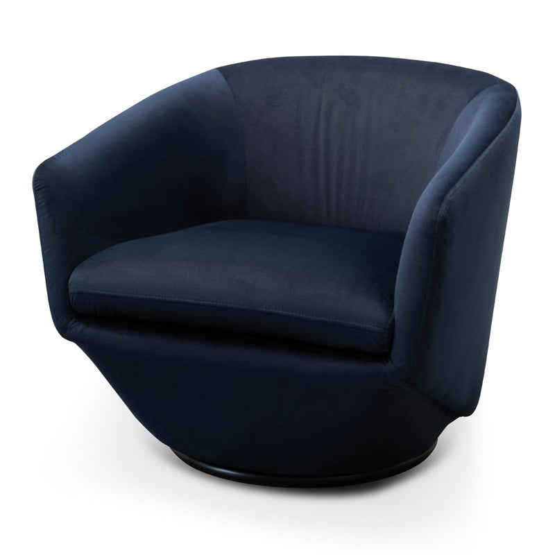 CLC2534-KSO Lounge Chair - Navy Velvet