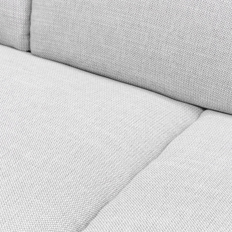 CLC6093-KSO 3 Seater Fabric Sofa- Light Texture Grey