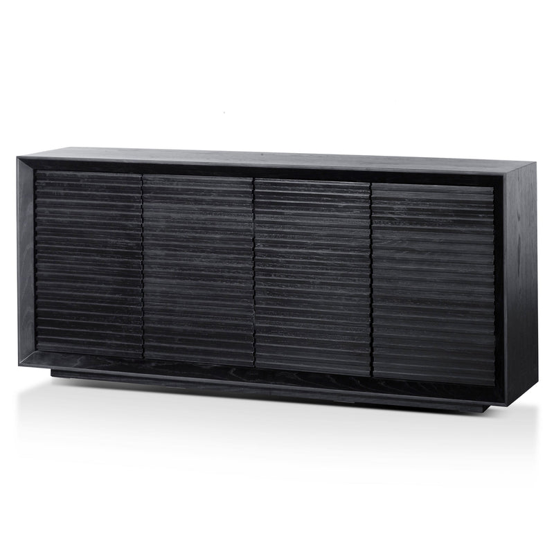 CDT6202-CN 1.8m Wooden Sideboard - Black Oak - DISCONTINUED