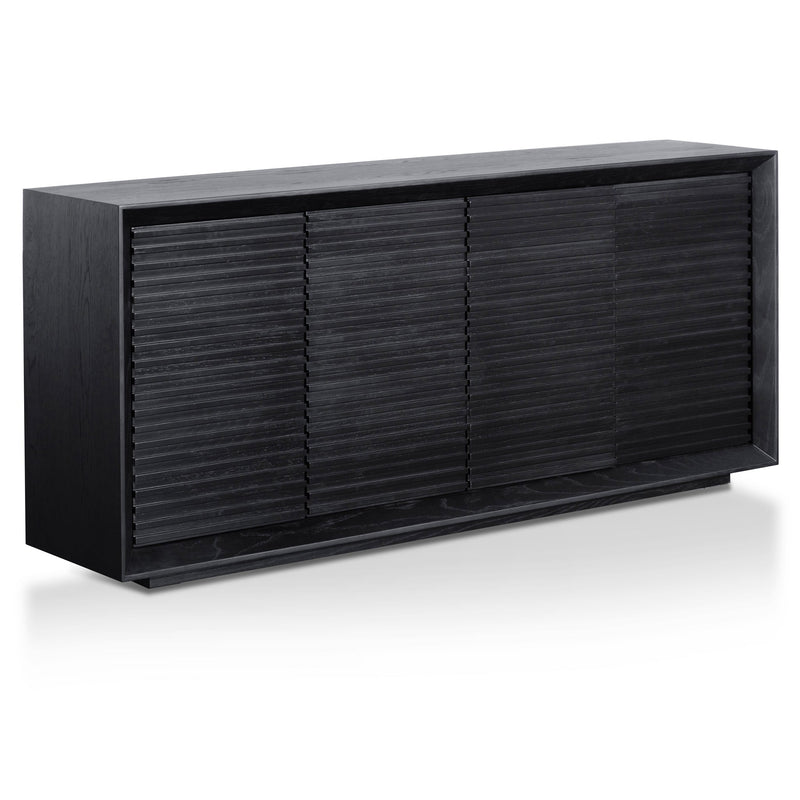 CDT6202-CN 1.8m Wooden Sideboard - Black Oak - DISCONTINUED