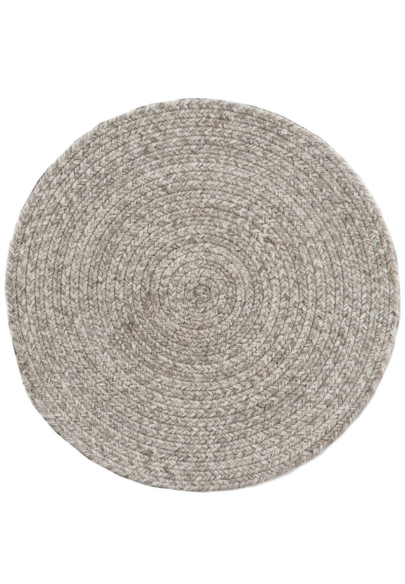 Nordic rug - Driftwood (Beige) Hand-Woven Wool & Viscose Rug by Bayliss