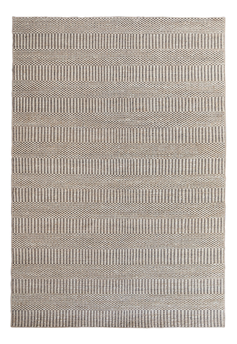 Oasis rug - Sahara (Brown pattern) Hand-Woven Jute Rug by Bayliss