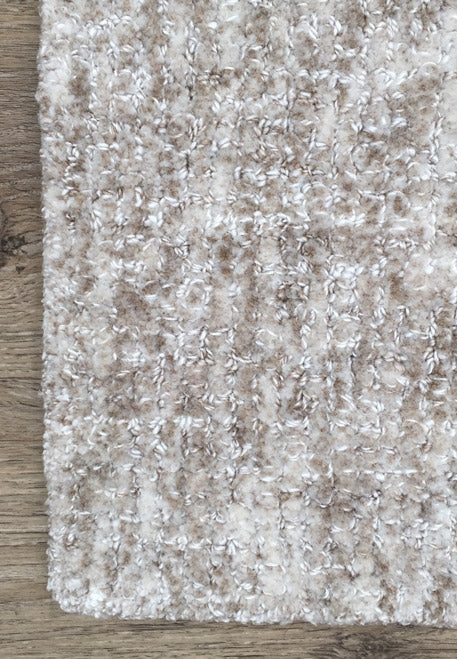 Quarry rug - Sesame Seed (Brown/White) Hand-Tufted Tencel Rug by Bayliss