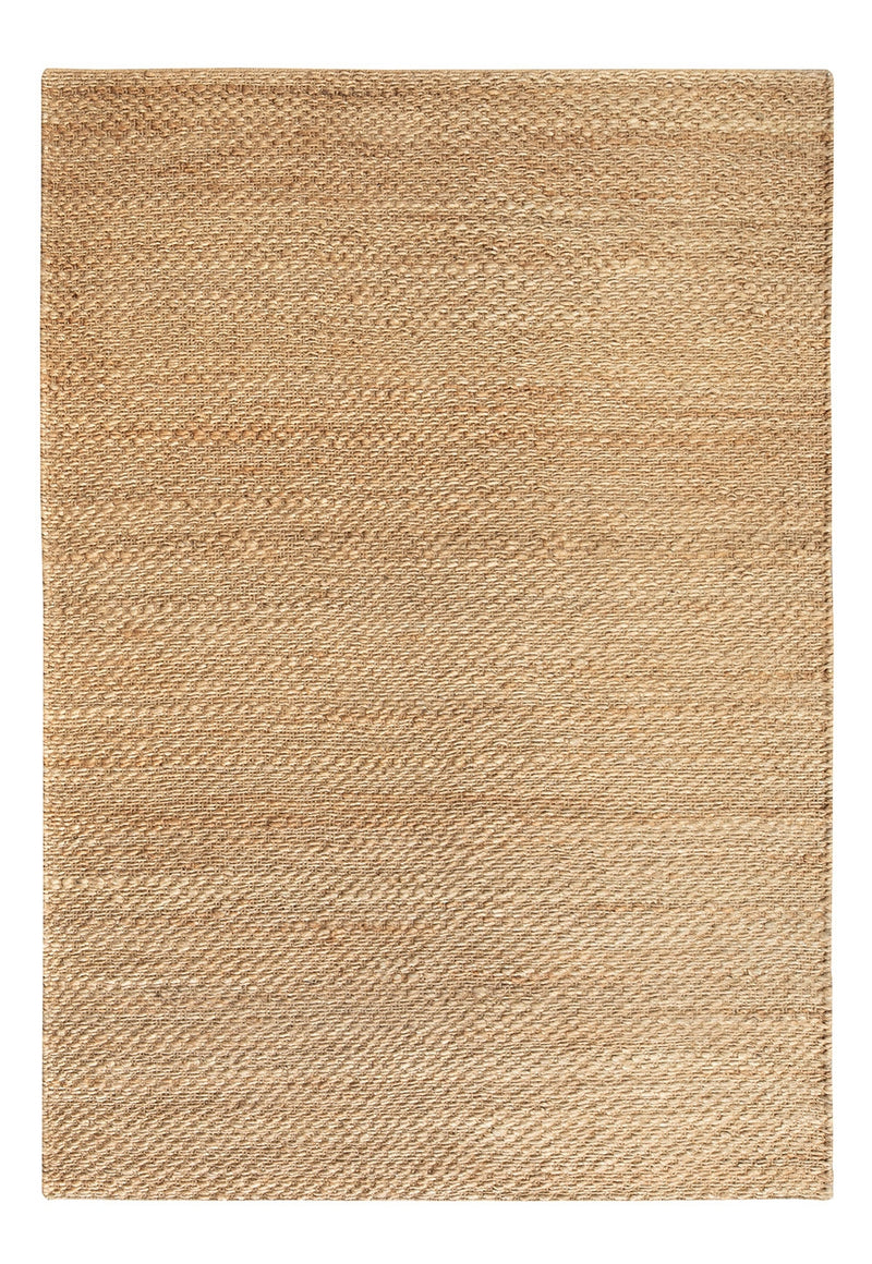 Sanctuary rug - Natural (Brown/Gold) Hand-Woven Jute Rug by Bayliss