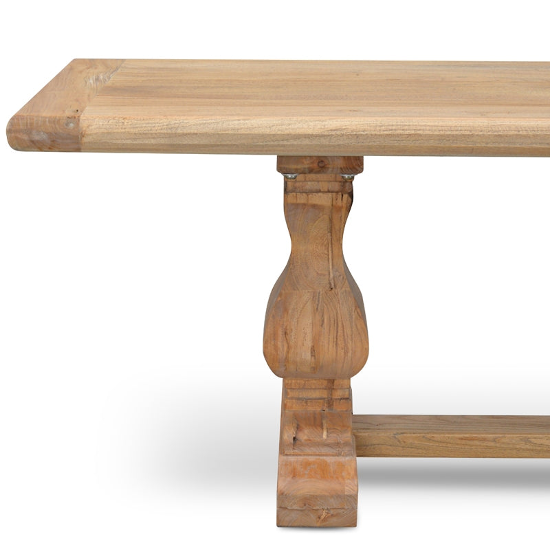 CDB2088 2m Reclaimed ELM Wood Bench - Natural