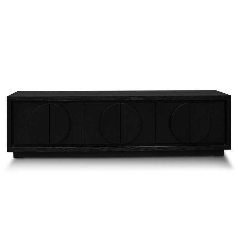 CTV2901-VA 2m Entertainment TV Unit - Textured Espresso Black