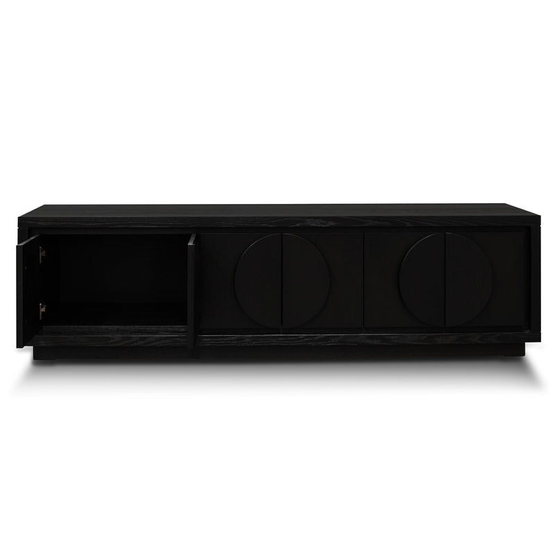 CTV2901-VA 2m Entertainment TV Unit - Textured Espresso Black