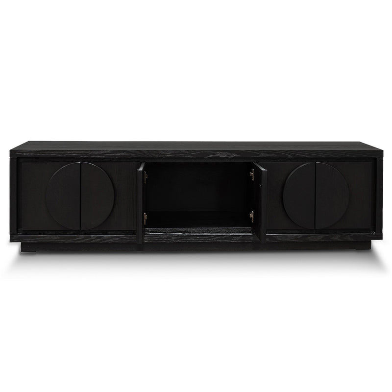 CTV2901-VA 2m Entertainment TV Unit - Textured Espresso Black