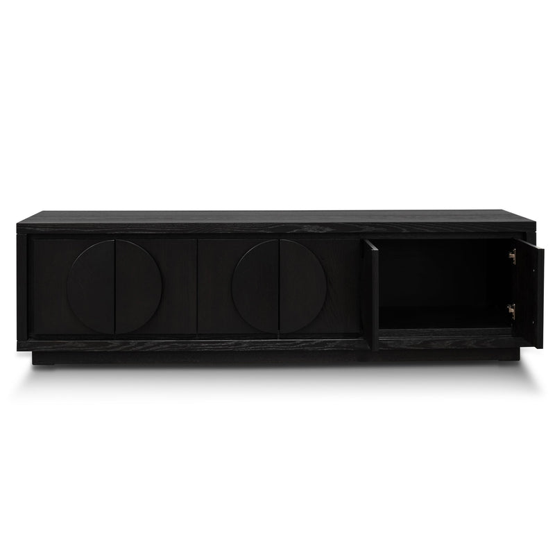 CTV2901-VA 2m Entertainment TV Unit - Textured Espresso Black