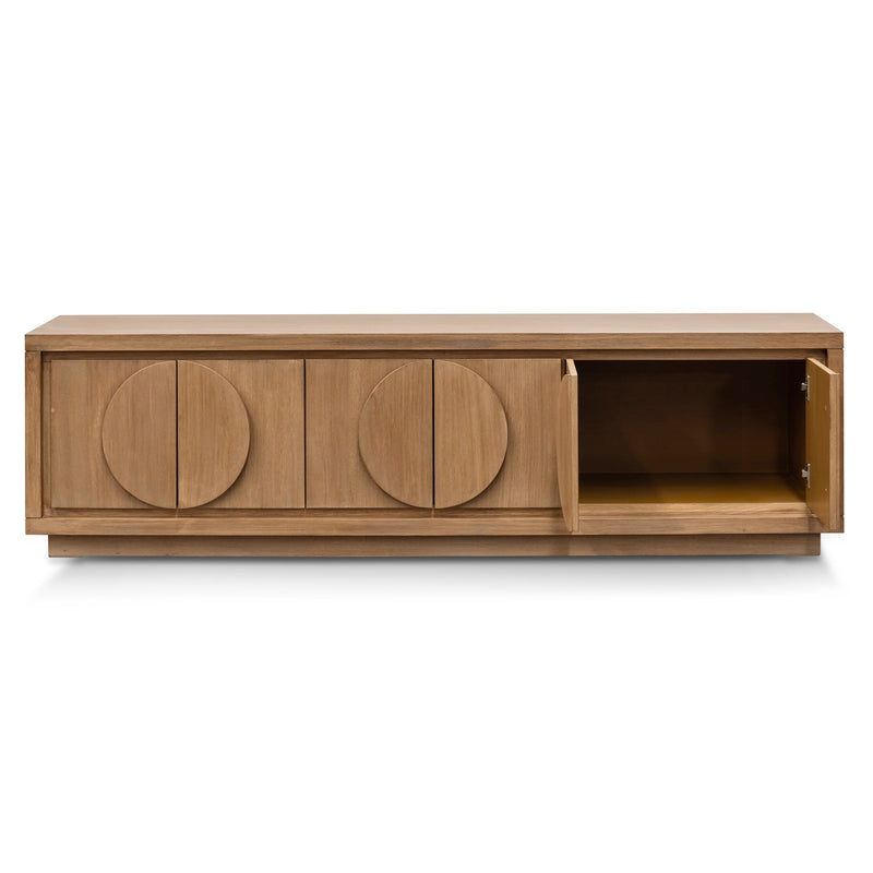 CTV2904-VA 2m Entertainment TV Unit - Dusty oak