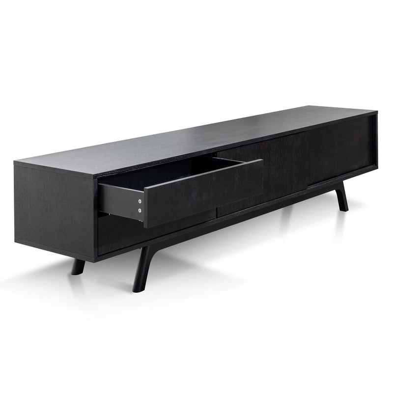 CTV6046-BB - 2.1m TV Unit - Full Black